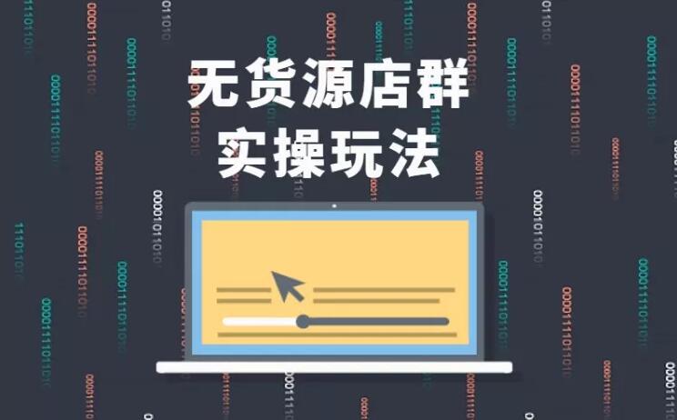 无货源店群实操玩法，蓝海选品的独特思路，店群软件操作方法（45节视频课）-云途资源库