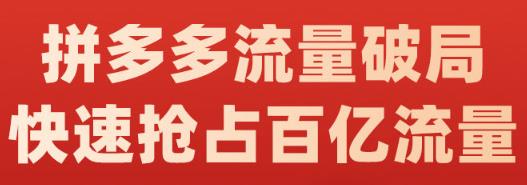 阿杰·拼多多流量破局:如何打黑标，爆款的思路，拼多多流量框架，快速抢占百亿流量-云途资源库