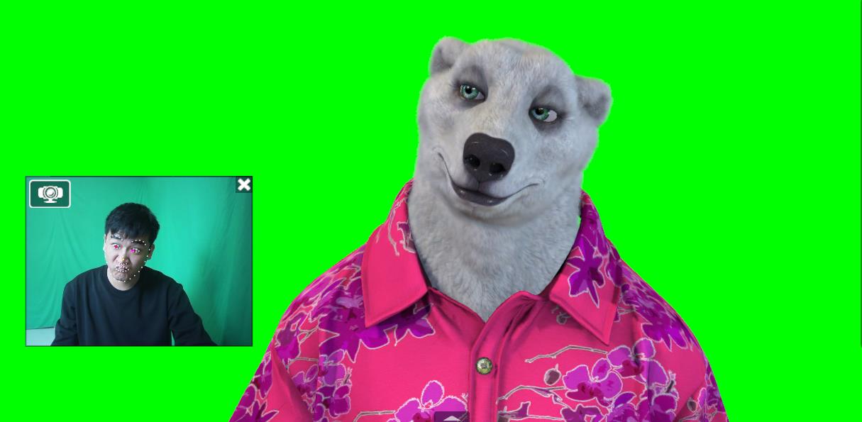 实时直播换脸卡通形象出镜，卡通形象面部捕捉(软件＋教程)-云途资源库