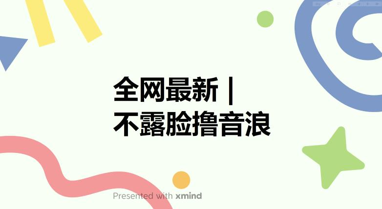 全网最新不露脸撸音浪，跑通自动化成交闭环，实现出单+收徒收益最大化【揭秘】-云途资源库