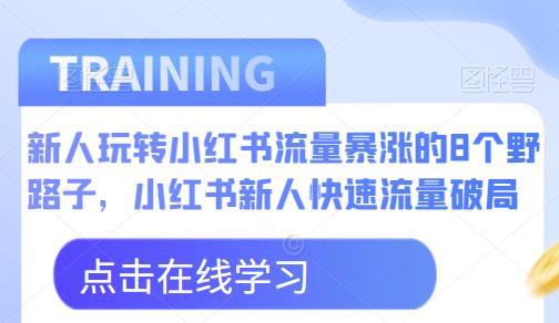 新人玩转小红书流量暴涨的8个野路子，小红书新人快速流量破局-云途资源库