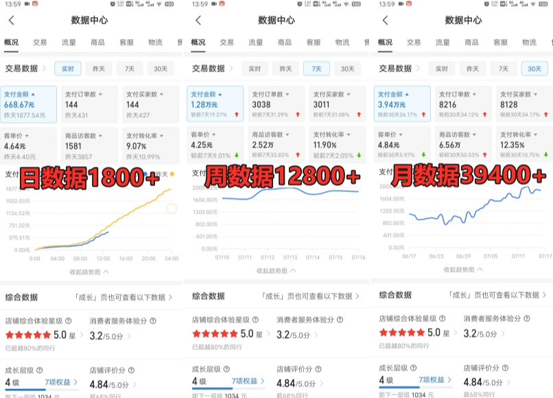 拼多多虚拟电商训练营月入30000+你也行，暴利稳定长久，副业首选-云途资源库