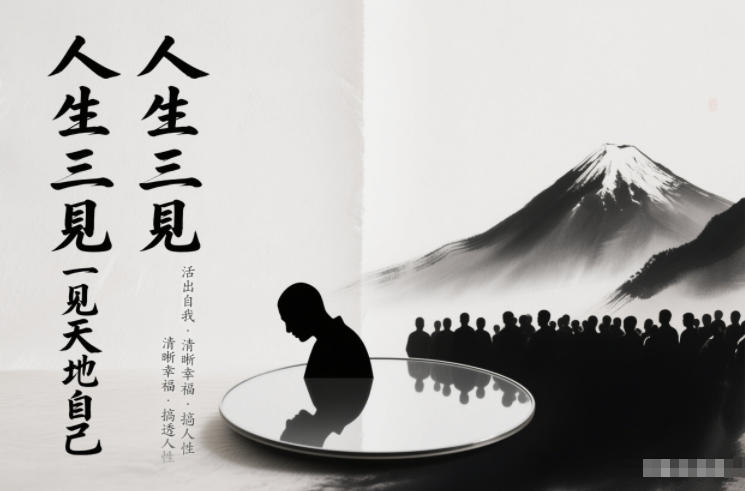人生三见一见天地见众生见自己，活出自我拥有清晰幸福人生，搞透人性-云途资源库