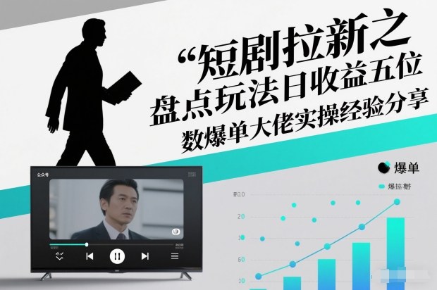 短剧拉新之盘点玩法日收益五位数爆单大佬实操经验分享-云途资源库