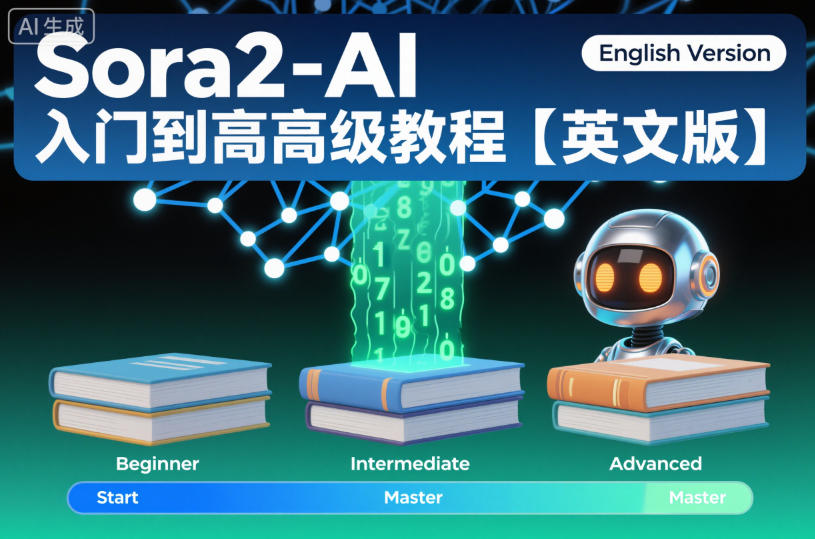 Sora2-AI入门到高级教程【英文版】-云途资源库