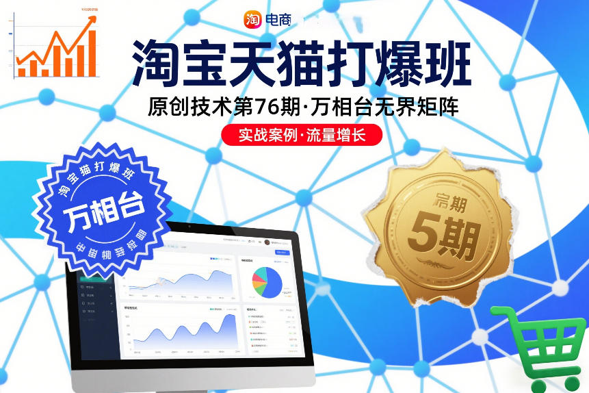 淘宝天猫打爆班原创技术第76期，万相台无界矩阵-云途资源库