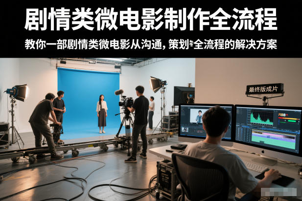 剧情类微电影制作全流程，教你一部剧情类微电影从沟通，策划到拍摄制作全流程的解决方案-云途资源库