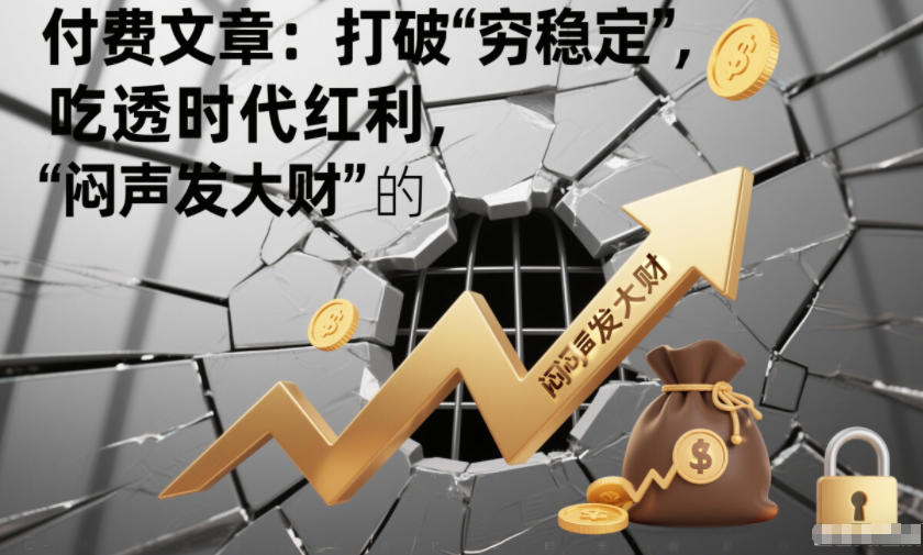 付费文章：打破“穷稳定”，吃透时代红利，“闷声发大财”的终极真谛-云途资源库