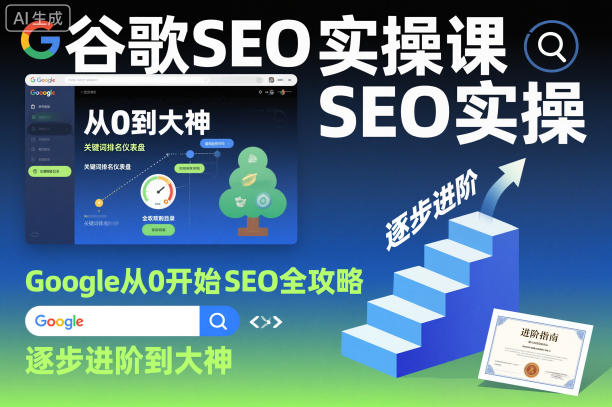 谷歌SEO实操课，Google从0开始SEO全攻略，逐步进阶到大神（更新26年）-云途资源库