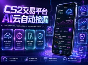 CS2交易平台AI云自动捡漏,多年稳定运行,无需手机,支持任何形式验证,日入300+【揭秘】-云途资源库