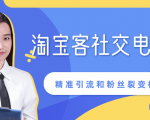 某站内部课程：淘宝客社交电商裂变，精准引流和粉丝裂变模式详解（共6节视频）-云途资源库