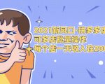 2021新风口-拼多多虚拟店：可多店批量操作，每个店一天收入在200-1000-云途资源库