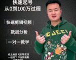 杰妮传媒·抖音快速起号核心实操课：教你新号快速起号，从0到100万过程-云途资源库