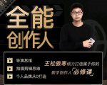 王松傲寒·全能创作人思维课，帮你打造创作人IP，全面提升导演思维-云途资源库