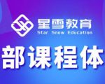 星雪教育淘系高级班，更全的运营提升方案，零基础由浅入深，店铺最新玩法-云途资源库