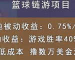 国外区块链篮球游戏项目，前期加入秒回本，被动收益日0.75%，撸数万美金-云途资源库
