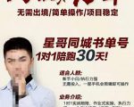 星哥同城教育书单号课程，无需出境简单操作项目稳定-云途资源库