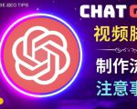 正确使用Chat GPT制作有价值的中文视频脚本，并在YouTube获利-云途资源库