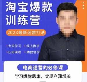 爱上黄昏·淘宝爆款训练营，2023最新运营打法，学习爆款思维，实现利润增长-云途资源库