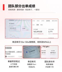 2023小红书电商火爆全网，新晋红利，风口项目，单店收益在3000-30000！-云途资源库