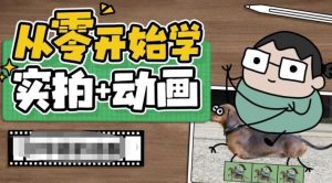 从零开始学实拍加动画，实拍加动画创意教程-云途资源库