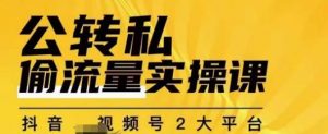 群响公转私偷流量实操课，致力于拥有更多自持，持续，稳定，精准的私域流量！-云途资源库