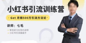 零克·小红书引流训练营第五期，小红书矩阵引流到vX的方法论-云途资源库