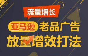 流量增长 亚马逊老品广告放量增效打法，短期内广告销量翻倍-云途资源库