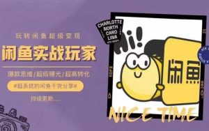 从0到1系统玩转闲鱼变现，教你核心选品思维，提升产品曝光及转化率-云途资源库