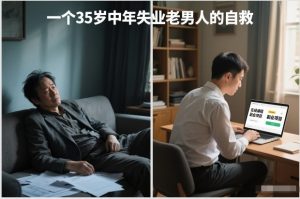 付费文章：一个35岁中年失业老男人的自救-云途资源库