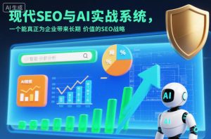 现代SEO与AI实战系统，一个能真正为企业带来长期价值的SEO战略（英语+中文字幕）-云途资源库