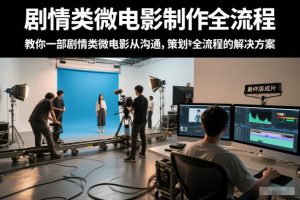 剧情类微电影制作全流程，教你一部剧情类微电影从沟通，策划到拍摄制作全流程的解决方案-云途资源库