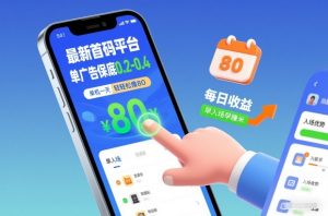 最新首码平台，单广告保底0.2-0.4，单机一天轻松撸80，早入场早賺米【揭秘】-云途资源库
