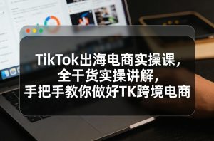 TikTok出海电商实操课，全干货实操讲解，手把手教你做好TK跨境电商-云途资源库