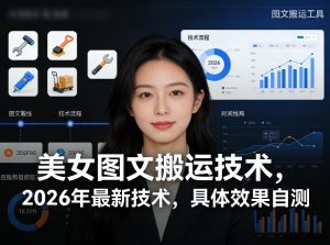 美女图文搬运技术，2026年最新技术，具体效果自测-云途资源库