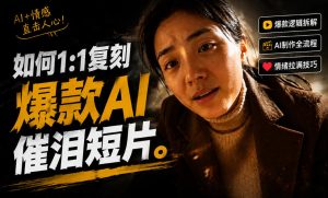 豆包+Gemini生成真人AI短剧-拆解复刻百万爆款第一人称短片,一站式讲透爆款复刻全流程-云途资源库